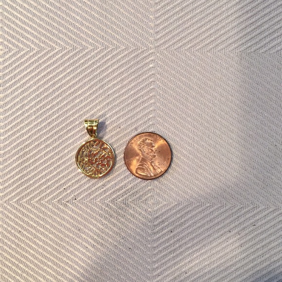 14 kt gold pendant - Picture 2 of 2